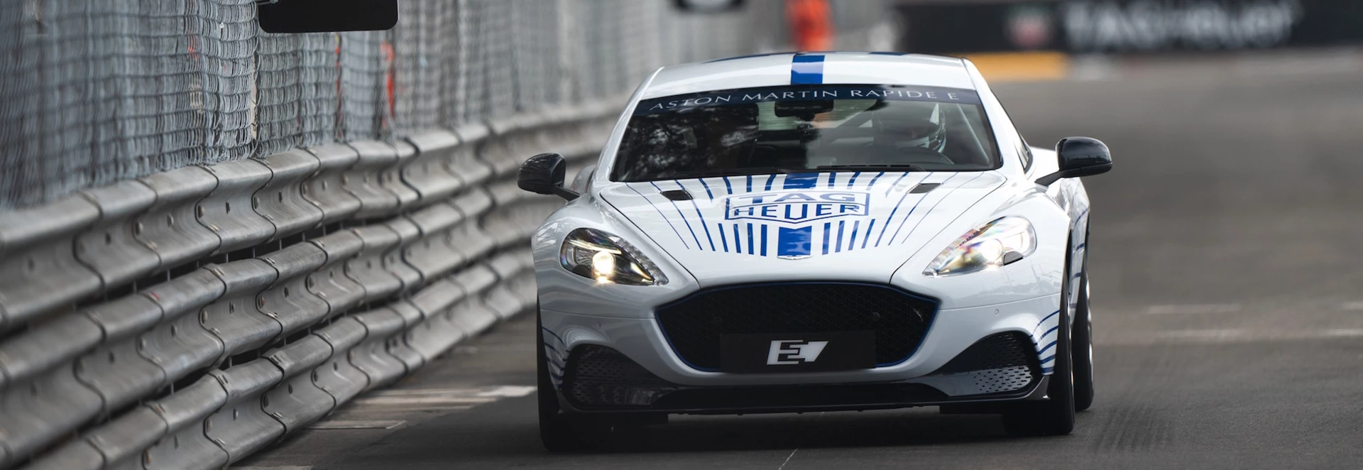Aston Martin’s first EV makes dynamic debut at Monaco ePrix